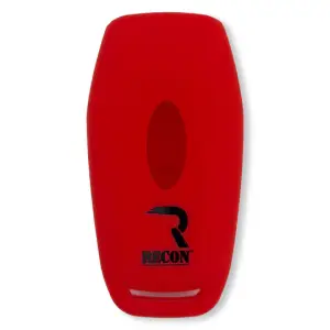 Recon Truck Accessories - 264002FD1RD | Recon Red Silicone Key Fob Cover (2014-2017 F150, F250, F350) - Image 2
