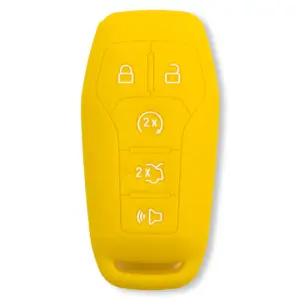 264002FD1YL | Recon Yellow Silicone Key Fob Cover (2014-2017 F150, F250, F350)