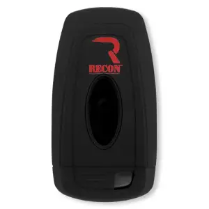 Recon Truck Accessories - 264002FD2BK | Recon Black Silicone Key Fob Cover (2018-2025 F150, F250, F350) - Image 2
