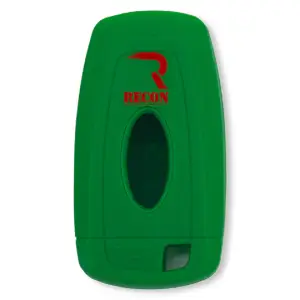 Recon Truck Accessories - 264002FD2GR | Recon Green Pantone 356 C Silicone Key Fob Cover (2018-2025 F150, F250, F350) - Image 2