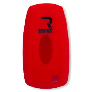 Recon Truck Accessories - 264002FD2RD | Recon Red Silicone Key Fob Cover (2018-2025 F150, F250, F350) - Image 2