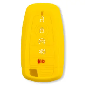 264002FD2YL | Recon Yellow Silicone Key Fob Cover (2018-2025 F150, F250, F350)