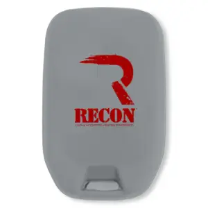 Recon Truck Accessories - 264002GM1GY | Recon Gray Pantone 443 C Silicone Key Fob Cover (2019-2021 Silverado, Sierra 1500, 2500 HD, 3500 HD) - Image 2