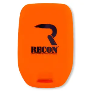 Recon Truck Accessories - 264002GM1OR | Recon Orange Silicone Key Fob Cover (2019-2021 Silverado, Sierra 1500, 2500 HD, 3500 HD) - Image 2