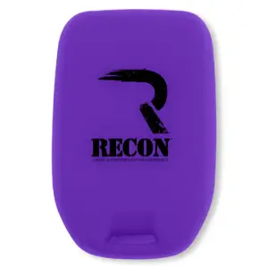 Recon Truck Accessories - 264002GM1PR | Recon Purple Pantone 266 C Silicone Key Fob Cover (2019-2021 Silverado, Sierra 1500, 2500 HD, 3500 HD) - Image 2
