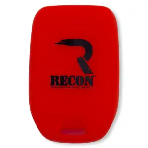 Recon Truck Accessories - 264002GM1RD | Recon Red Silicone Key Fob Cover (2019-2021 Silverado, Sierra 1500, 2500 HD, 3500 HD) - Image 2