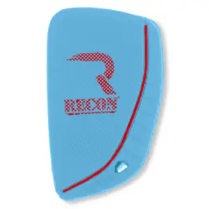 Recon Truck Accessories - 264002GM3BB | Recon Baby Blue Pantone 2095 C Silicone Key Fob Cover (2021-2025 Suburban, Tahoe, Yukon) - Image 2