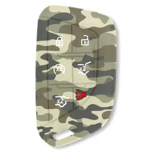 264002GM4GC | Recon Green Camo Silicone Key Fob Cover (2021-2025 Escalade)