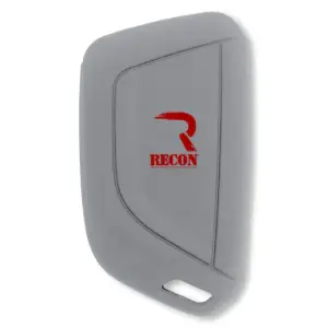 Recon Truck Accessories - 264002GM4GY | Recon Gray Pantone 443 C Silicone Key Fob Cover (2021-2025 Escalade) - Image 2