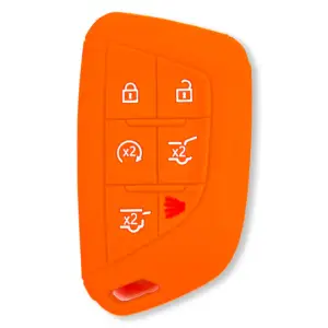 264002GM4OR | Recon Orange Silicone Key Fob Cover (2021-2025 Escalade)