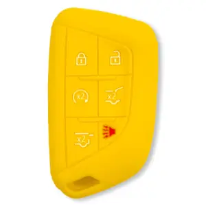 264002GM4YL | Recon Yellow Silicone Key Fob Cover (2021-2025 Escalade)