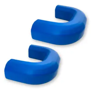 264004CHHDBL | Recon Blue Tow Hook Covers 2-Piece Set of Silicone Covers (2020-2025 Silverado 2500 HD, 3500 HD)