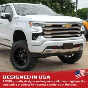 Recon Truck Accessories - 264004CHHDRD | Recon Red Tow Hook Covers 2-Piece Set of Silicone Covers (2020-2025 Silverado 2500 HD, 3500 HD) - Image 9