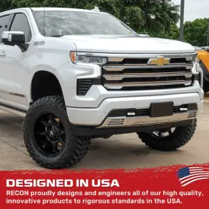 Recon Truck Accessories - 264004CHHDWH | Recon White Tow Hook Covers 2-Piece Set of Silicone Covers (2020-2025 Silverado 2500 HD, 3500 HD) - Image 9