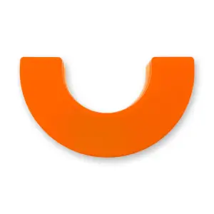 Recon Truck Accessories - 264004CHLDOR | Recon Orange Tow Hook Covers 2-Piece Set of Silicone Covers (2020-2025 Silverado 1500) - Image 2