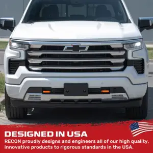 Recon Truck Accessories - 264004CHLDOR | Recon Orange Tow Hook Covers 2-Piece Set of Silicone Covers (2020-2025 Silverado 1500) - Image 8
