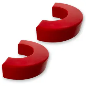 264004CHLDRD | Recon Red Tow Hook Covers 2-Piece Set of Silicone Covers (2020-2025 Silverado 1500)