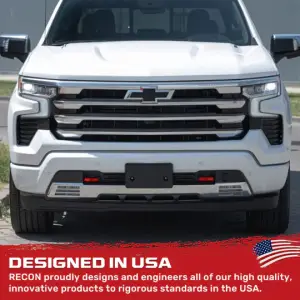 Recon Truck Accessories - 264004CHLDRD | Recon Red Tow Hook Covers 2-Piece Set of Silicone Covers (2020-2025 Silverado 1500) - Image 9