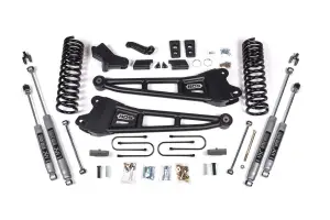BDS1794H | BDS Suspension 4 Inch Lift Kit With Radius Arm For Ram 3500 4WD | Diesel, NX2 Nitro Series Shocks
