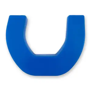 Recon Truck Accessories - 264004DGHDBL | Recon Blue Tow Hook Covers 2-Piece Set of Silicone Covers (2021-2024 Ram 2500, 3500) - Image 2