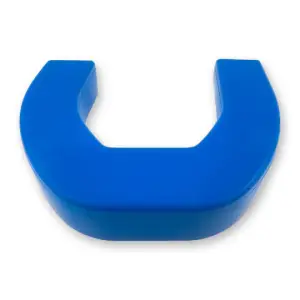 Recon Truck Accessories - 264004DGHDBL | Recon Blue Tow Hook Covers 2-Piece Set of Silicone Covers (2021-2024 Ram 2500, 3500) - Image 3