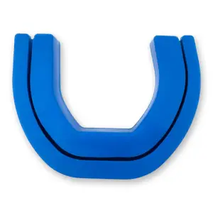 Recon Truck Accessories - 264004DGHDBL | Recon Blue Tow Hook Covers 2-Piece Set of Silicone Covers (2021-2024 Ram 2500, 3500) - Image 4