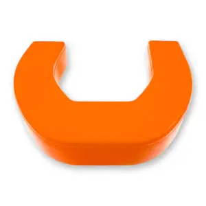 Recon Truck Accessories - 264004DGHDOR | Recon Orange Tow Hook Covers 2-Piece Set of Silicone Covers (2021-2024 Ram 2500, 3500) - Image 2