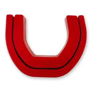 Recon Truck Accessories - 264004DGHDRD | Recon Red Tow Hook Covers 2-Piece Set of Silicone Covers (2021-2024 Ram 2500, 3500) - Image 4