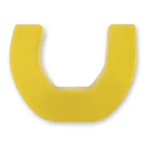 Recon Truck Accessories - 264004DGHDYL | Recon Yellow Tow Hook Covers 2-Piece Set of Silicone Covers (2021-2024 Ram 2500, 3500) - Image 2