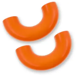 264004F150OR | Recon Orange Tow Hook Covers 2-Piece Set of Silicone Covers (2015-2023 F150 & Raptor)