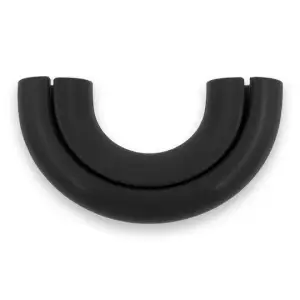 Recon Truck Accessories - 264004FSDBK | Recon Black Tow Hook Covers 2-Piece Set of Silicone Covers (2017-2023 F250, F350 Super Duty) - Image 4