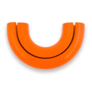 Recon Truck Accessories - 264004FSDOR | Recon Orange Tow Hook Covers 2-Piece Set of Silicone Covers (2017-2023 F250, F350 Super Duty) - Image 4