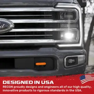 Recon Truck Accessories - 264004FSDOR | Recon Orange Tow Hook Covers 2-Piece Set of Silicone Covers (2017-2023 F250, F350 Super Duty) - Image 10