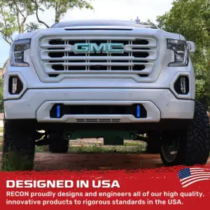 Recon Truck Accessories - 264004GMHDBL | Recon Blue Tow Hook Covers 2-Piece Set of Silicone Covers (2020-2025 Sierra 2500HD, 3500 HD) - Image 10