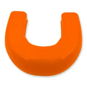 Recon Truck Accessories - 264004GMHDOR | Recon Orange Tow Hook Covers 2-Piece Set of Silicone Covers (2020-2025 Sierra 2500HD, 3500 HD) - Image 3
