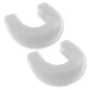 264004GMHDWH | Recon White Tow Hook Covers 2-Piece Set of Silicone Covers (2020-2025 Sierra 2500HD, 3500 HD)