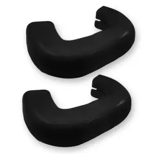 264004GMLDBK | Recon Black Tow Hook Covers 2-Piece Set of Silicone Covers (2020-2025 Sierra 1500)
