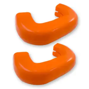 264004GMLDOR | Recon Orange Tow Hook Covers 2-Piece Set of Silicone Covers (2020-2025 Sierra 1500)