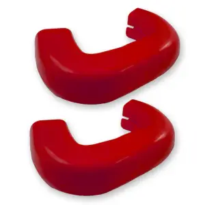 264004GMLDRD | Recon Red Tow Hook Covers 2-Piece Set of Silicone Covers (2020-2025 Sierra 1500)