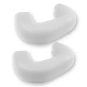 264004GMLDWH | Recon White Tow Hook Covers 2-Piece Set of Silicone Covers (2020-2025 Sierra 1500)