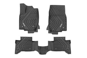 FF-71618 | Rough Country Flex Fit Floor Mats For Toyota Landcruiser | Front & Rear