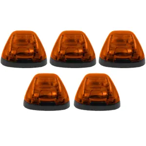 Recon Truck Accessories - 264143AMHPAM | Recon 5-Piece Amber Cab Roof Light Kit 2-Way Front & Rear Facing Ultra High-Power Amber LEDs Amber Lens (1999-2016 F250, F350 Super Duty For Models That DID NOT Come With Factory Cab Lights) - Image 3