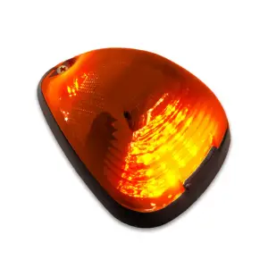 Recon Truck Accessories - 264143AMHPAM | Recon 5-Piece Amber Cab Roof Light Kit 2-Way Front & Rear Facing Ultra High-Power Amber LEDs Amber Lens (1999-2016 F250, F350 Super Duty For Models That DID NOT Come With Factory Cab Lights) - Image 7