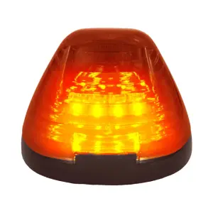 Recon Truck Accessories - 264143AMHPAMX | Recon 1-Piece Amber Cab Roof Light Kit 2-Way Front & Rear Facing Ultra High-Power Amber LEDs Amber Lens (1999-2016 F250, F350 Super Duty For Models That DID NOT Come With Factory Cab Lights) - Image 6
