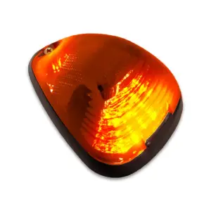 Recon Truck Accessories - 264143AMHPAMX | Recon 1-Piece Amber Cab Roof Light Kit 2-Way Front & Rear Facing Ultra High-Power Amber LEDs Amber Lens (1999-2016 F250, F350 Super Duty For Models That DID NOT Come With Factory Cab Lights) - Image 7