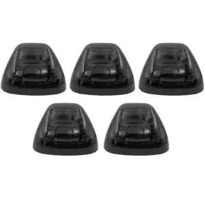 Recon Truck Accessories - 264143BKHPAM | Recon 5-Piece Smoked Cab Roof Light Kit 2-Way Front & Rear Facing Ultra High-Power Amber LEDs Smoked Lens (1999-2016 F250, F350 Super Duty For Models That DID NOT Come With Factory Cab Lights) - Image 3