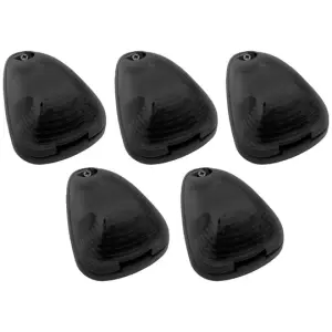 Recon Truck Accessories - 264143BKHPAM | Recon 5-Piece Smoked Cab Roof Light Kit 2-Way Front & Rear Facing Ultra High-Power Amber LEDs Smoked Lens (1999-2016 F250, F350 Super Duty For Models That DID NOT Come With Factory Cab Lights) - Image 4
