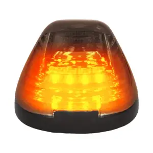 Recon Truck Accessories - 264143BKHPAMX | Recon 1-Piece Smoked Cab Roof Light Kit 2-Way Front & Rear Facing Ultra High-Power Amber LEDs Smoked Lens (1999-2016 F250, F350 Super Duty For Models That DID NOT Come With Factory Cab Lights) - Image 5