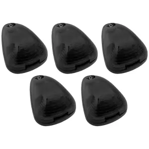 Recon Truck Accessories - 264143BKHPWH | Recon 5-Piece Smoked Cab Roof Light Kit 2-Way Front & Rear Facing Ultra High-Power White LEDs Smoked Lens (1999-2016 F250, F350 Super Duty For Models That DID NOT Come With Factory Cab Lights) - Image 4