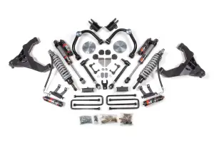 BDS1831FPE | BDS Suspension 3 Inch Lift Kit For Chevrolet Silverado / GMC Sierra  2500 HD / 3500 HD 4WD | Diesel, Fox 2.5 Coil-Over Conversion Performance Elite Series, Rear Lift Block Kit Without Factory Overload, Rear Fox 2.5 Performance Elite